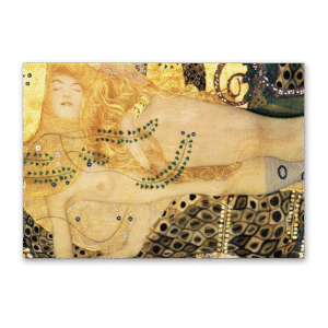 Postcard Wasserschlangen, Gustav Klimt