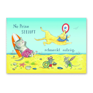 Postcard Ne Prise Seeluft, Jiska de Waard