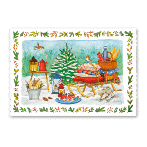 Postcard Guten Rutsch, Jiska de Waard