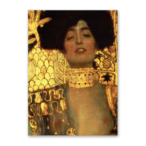 Postcard Die Freundinnen, Gustav Klimt