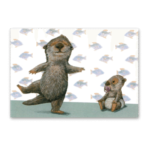 Postcard Kann ich alleine, Kathrin Schärer