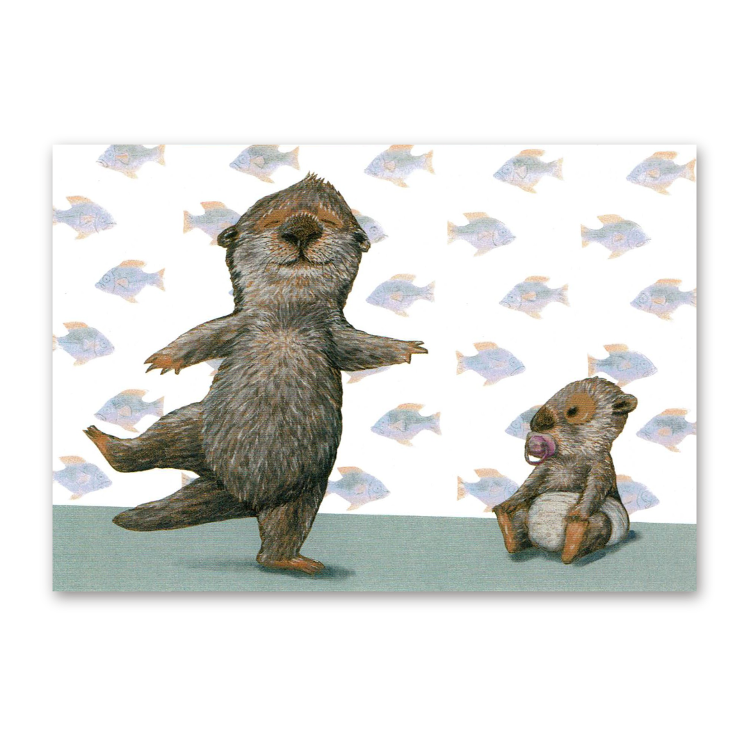 Postcard Kann ich alleine, Kathrin Schärer