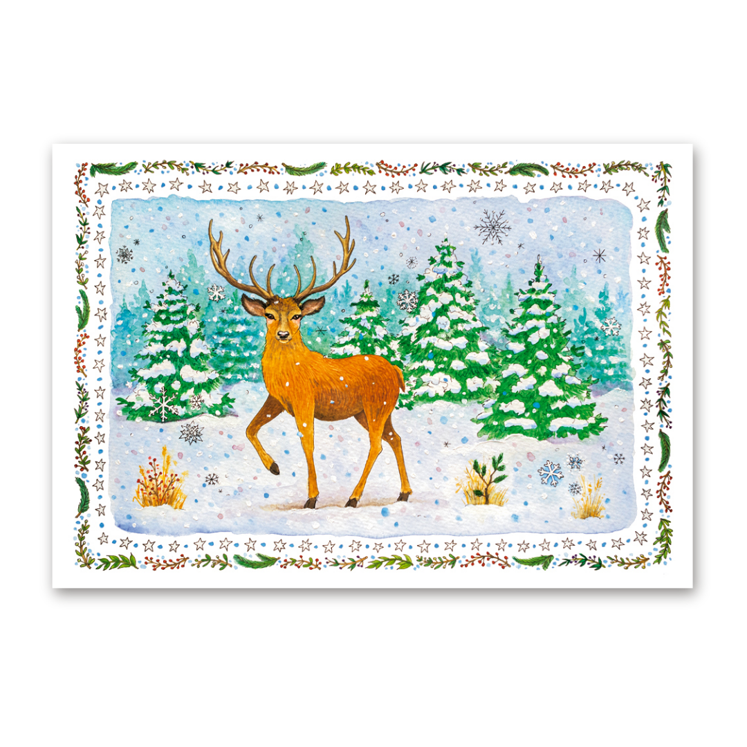 Postcard Im Zauberwald, Jiska de Waard