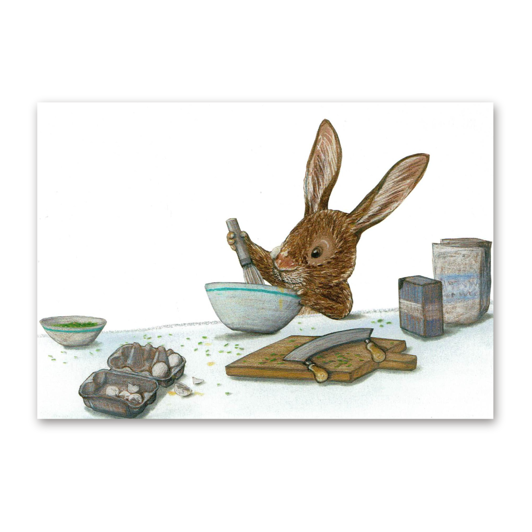 Postcard Kann ich alleine, Kathrin Schärer