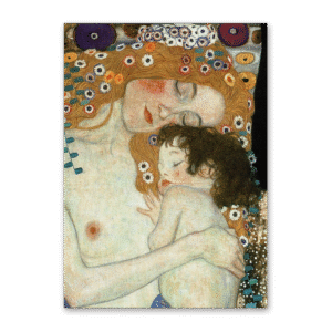 Postcard Die drei Lebensalter der Frau, Gustav Klimt