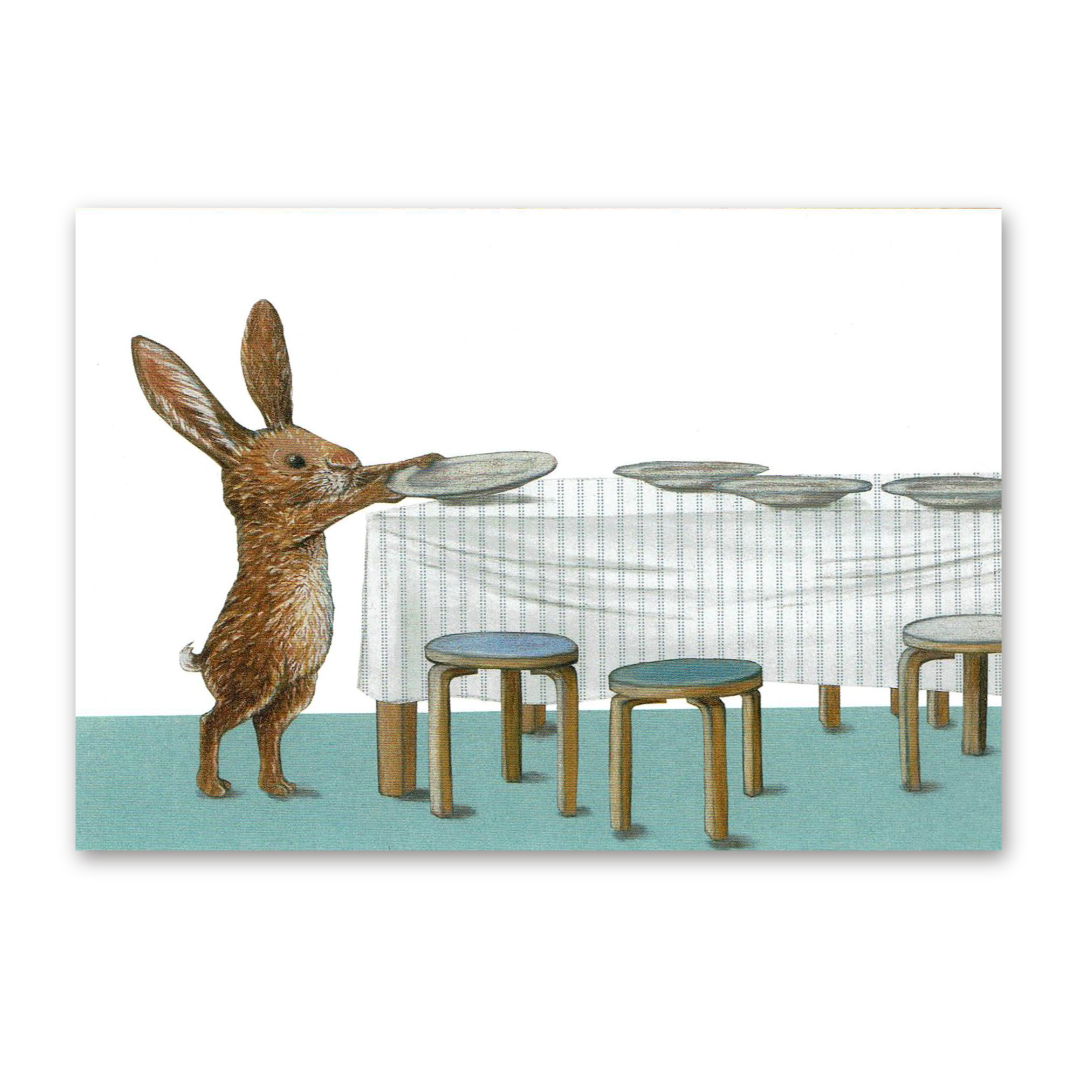 Postcard Kann ich alleine, Kathrin Schärer