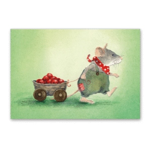 Postcard Mäusepost, Daniela Drescher