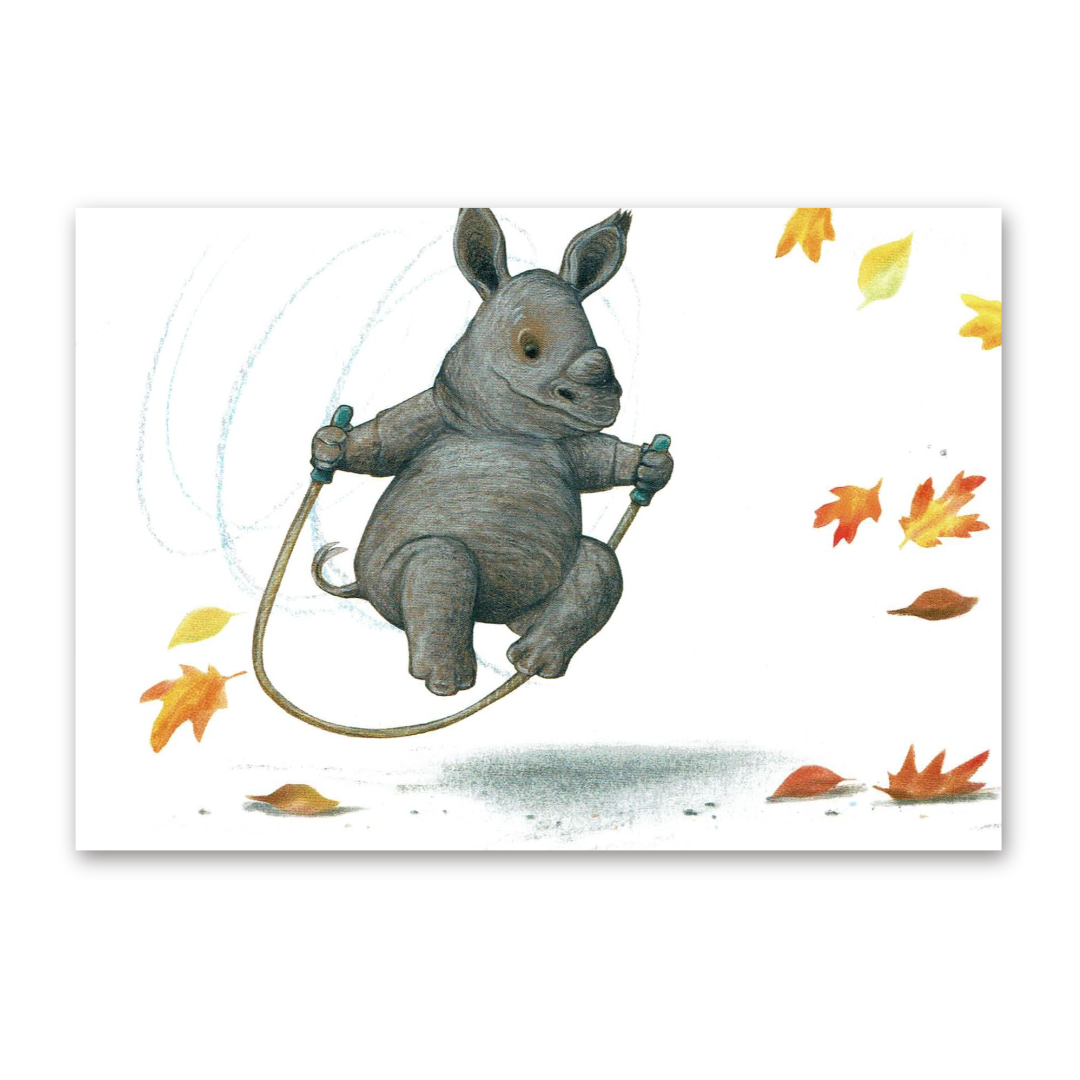 Postcard Kann ich alleine, Kathrin Schärer