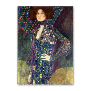 Postcard Emilie Floege, Gustav Klimt