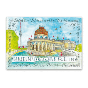 Postcard Berlin Museumsinsel, Jiska de Waard