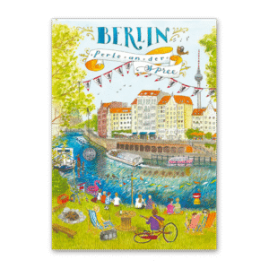 Postcard Berlin Perle an der Spree, Jiska de Waard