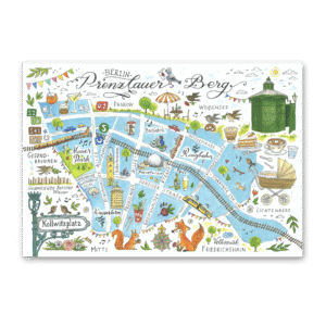 Postcard Berlin Prenzlauer Berg, Jiska de Waard