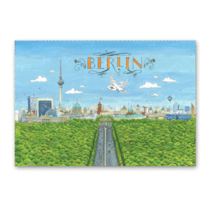 Postcard Berliner Skyline, Jiska de Waard
