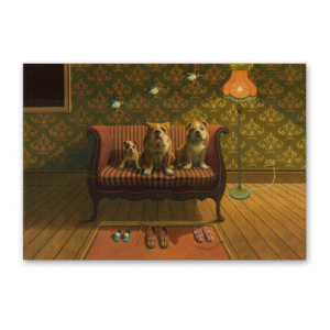 Postcard Creature Comforts, Gavin Watson