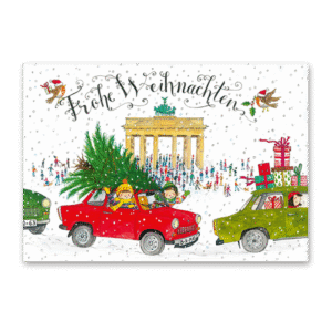 Postcard Frohe Weihnachten Berlin, Jiska de Waard