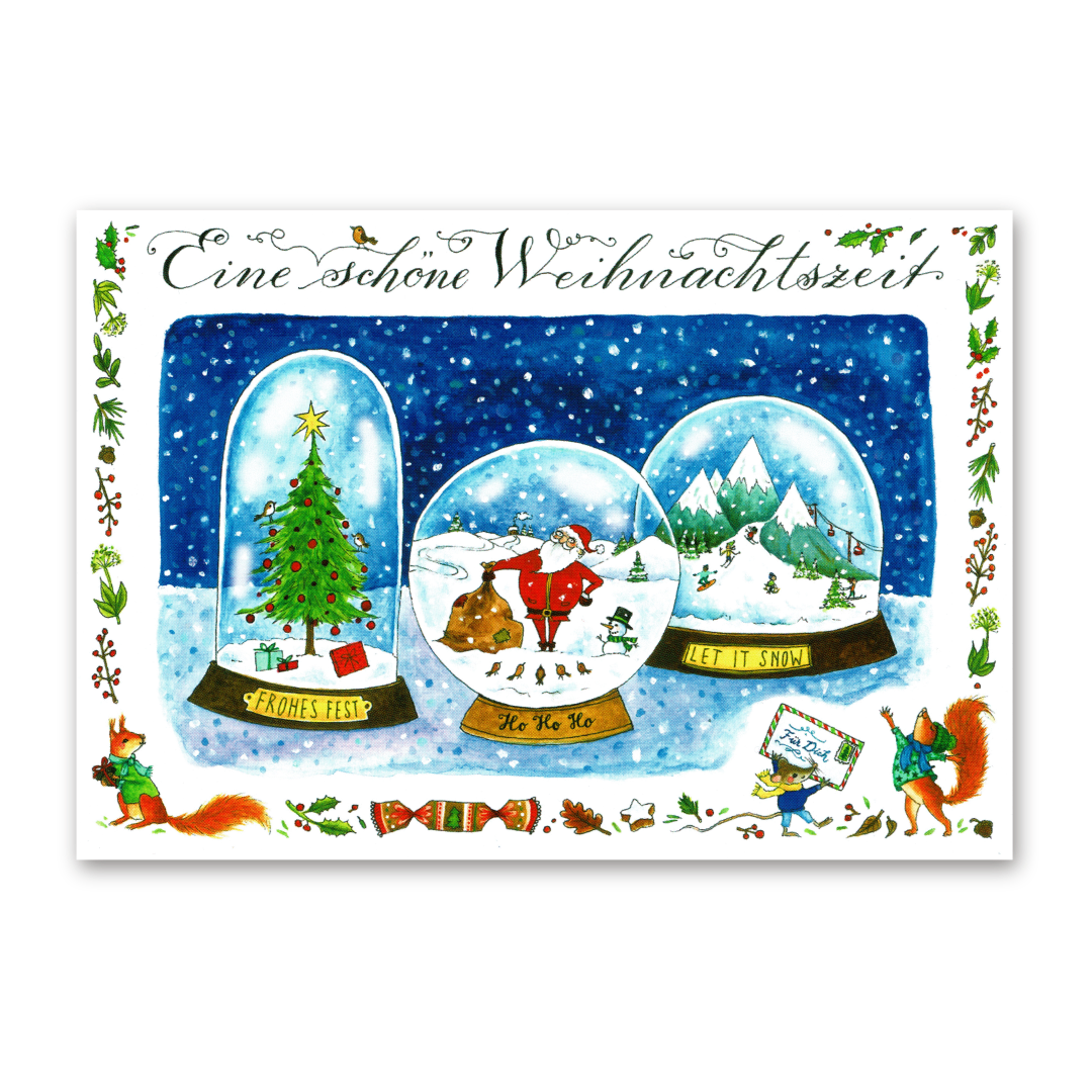 Postcard Schöne Weihnachtszeit, Jiska de Waard