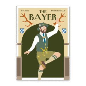 Postcard The Bayer - Schuhplattler, Cityproducts