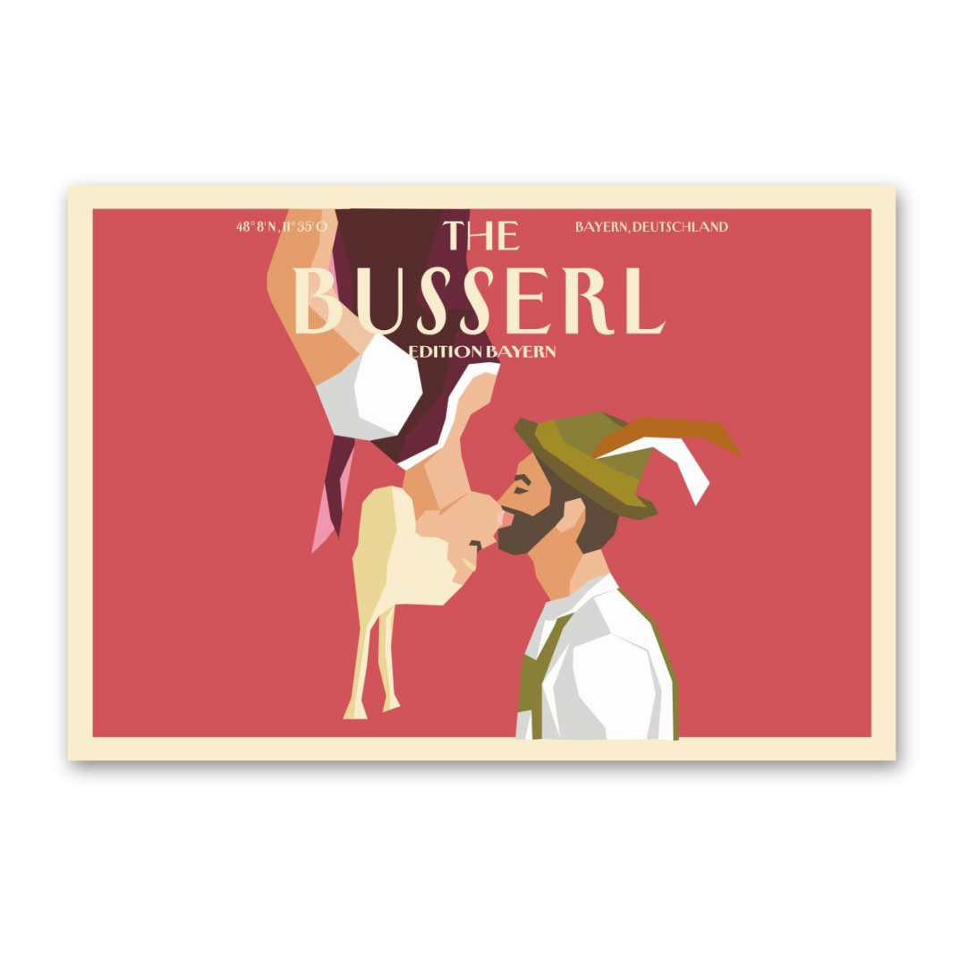 Postcard The Bayer - The Busserl, Cityproducts