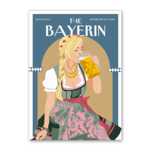 Postcard The Bayerin Madl, Cityproducts