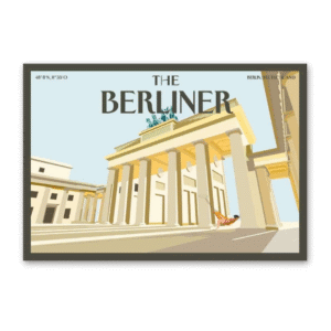 Postcard The Berliner - Brandenburger Tor, Cityproducts