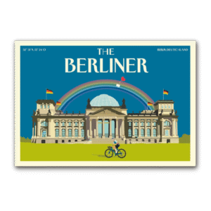 Postcard The Berliner -Reichstagsgebäude, Cityproducts
