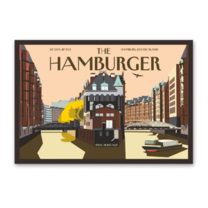 Postcard The Hamburger - Speicherstadt, Cityproducts