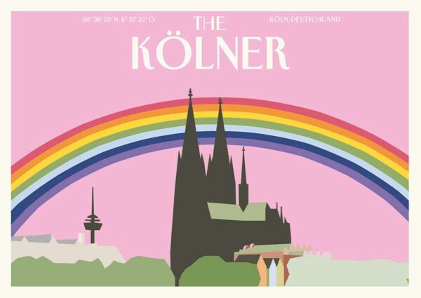 The Kölner — Regebogen über Kölner Dom