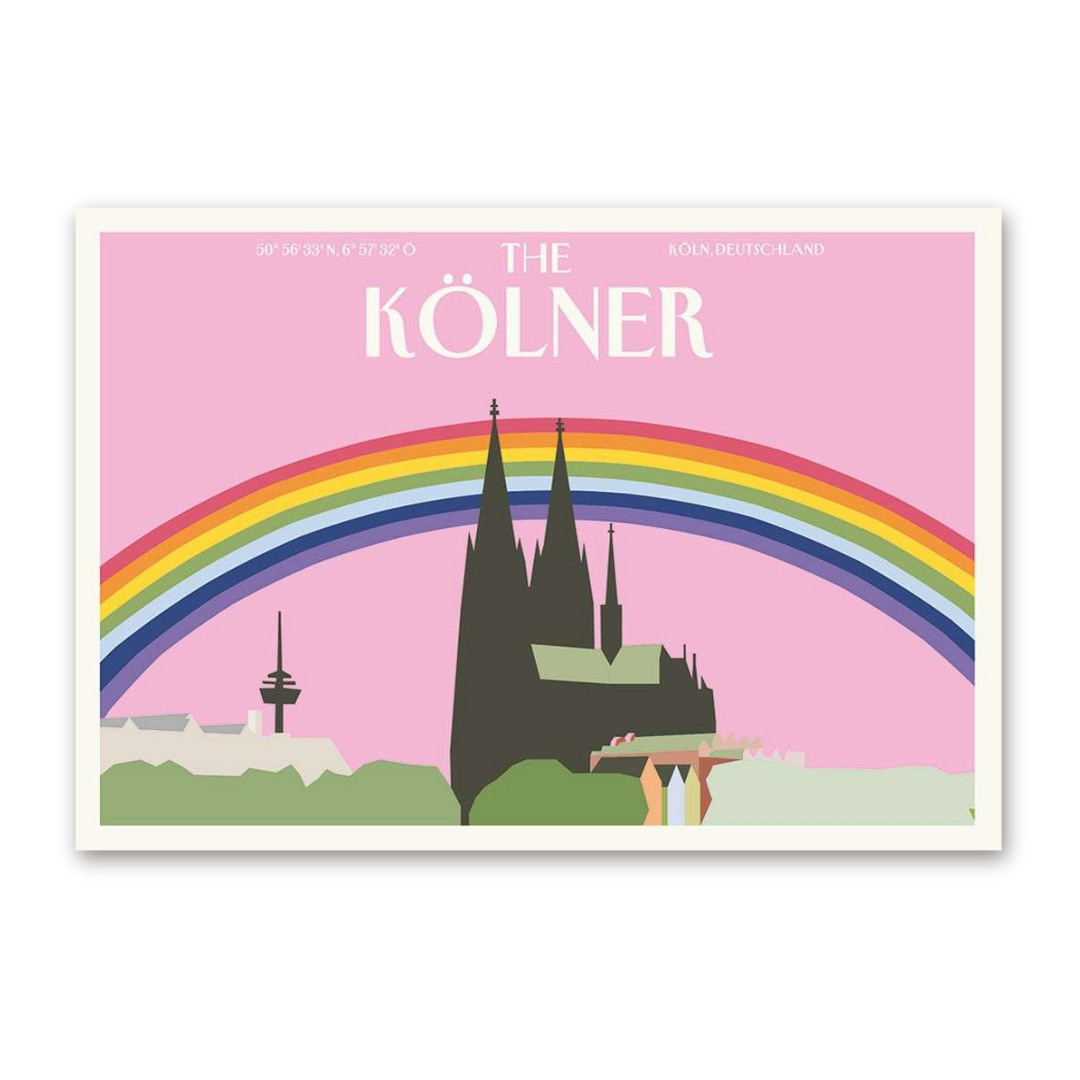 The Kölner - Regebogen über Kölner Dom