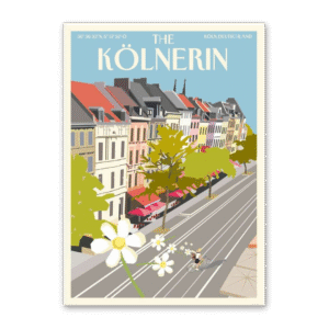 Postcard The Kölnerin - Aachener Straße, Cityproducts