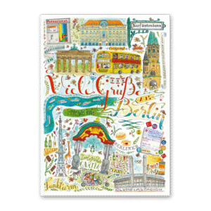 Postcard Viele Grüße aus Berlin, Jiska de Waard