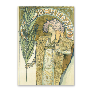 Postcard Gismonda, Alfons Mucha