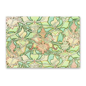 Postcard Tapetenentwurf, Alfons Mucha