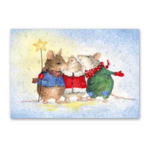 Postcard Mäusepost, Daniela Drescher