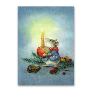 Postcard Mäusepost, Daniela Drescher