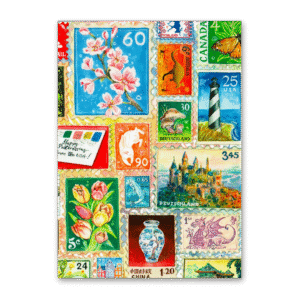 Postcard World Postage, MogCherie