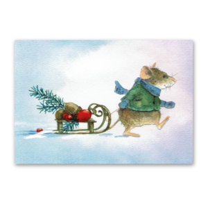 Postcard Mäusepost, Daniela Drescher