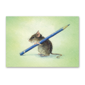 Postcard Mäusepost, Daniela Drescher