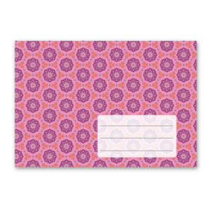 2 Envelopes, Funky Cuverts Flower Meadow, Bizarr
