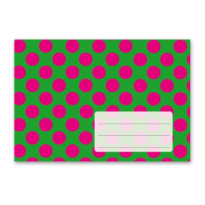 2 Envelopes, Funky Cuverts Polka Dot, Bizarr