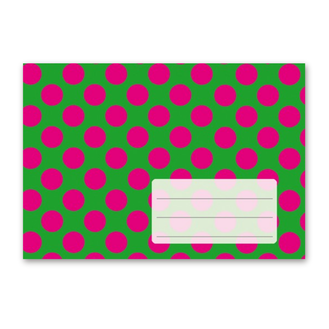 2 Envelopes, Funky Cuverts Polka Dot, Bizarr