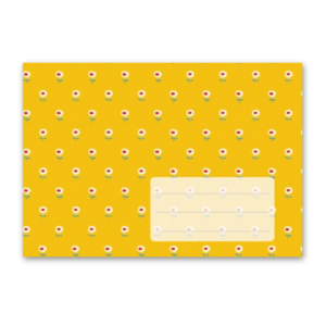 2 Envelopes, Funky Cuverts Summer Day, Bizarr