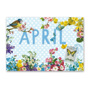 Postcard April, Carola Pabst