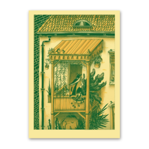 Postcard Balkonien, Superfreunde