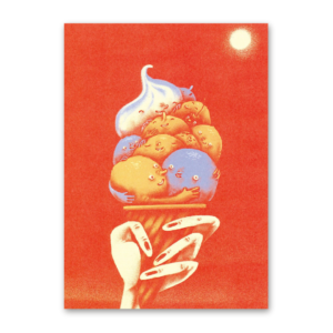 Postcard Eis, Superfreunde