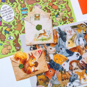 10 Sticker Bag, Letters from Afar, Postal Fauna