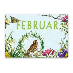 Postcard Februar, Carola Pabst