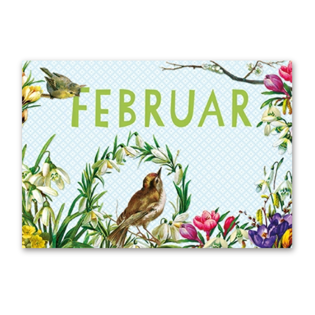 Postcard Februar, Carola Pabst