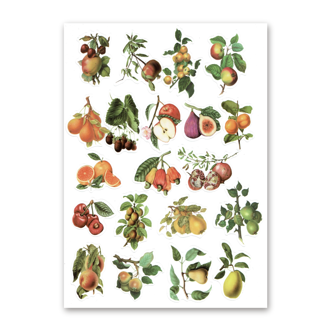 20 Sticker Bag, Fruit Symphony