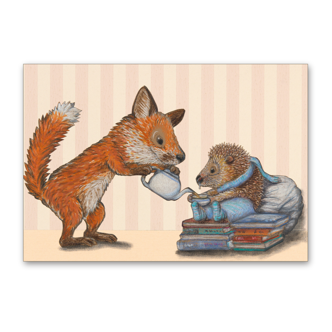 Postcard Gute Besserung, Kathrin Schärer