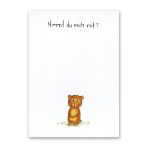 Postcard Nimmst du mich mit, Sven Nordqvist